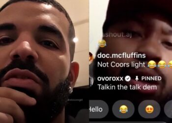 Drake Confronts DJ Akademiks On IG Live "Dont Disrespect Me Like That"