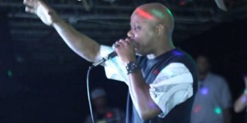 AllHipHop.com Stage at A3C With Too Short & Problem