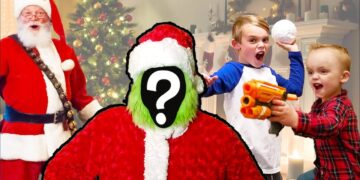 Kids Fun TV Christmas Compilation Video (Santa and Grinch)!