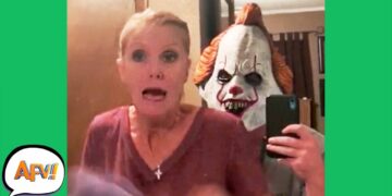 Try Not To SCREAM! (She FAILS) ?? | Funny Pranks and Fails | AFV 2020