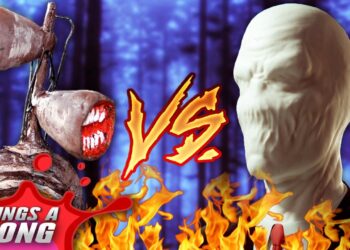 Siren Head VS Slender Man Rap Battle (UNSEEN FOOTAGE) (Scary Horror Parody)