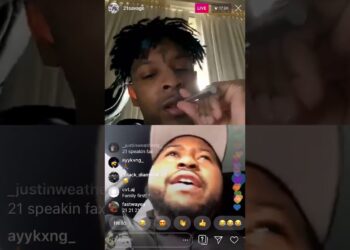 21 Savage and DJ Akademiks on IG Live