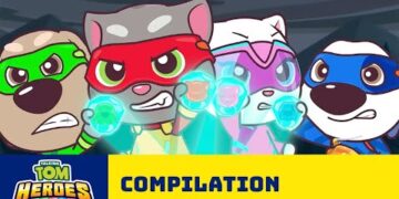 ☀️ Summer Fun With Talking Tom Heroes! ? Cartoon Compilation