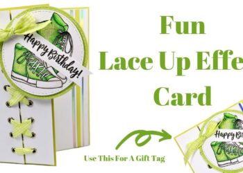 Fun Lace Up Card