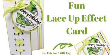 Fun Lace Up Card