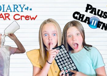 PAUSE Challenge With KIDS FUN TV!! Fun Squad Sneaky Jokes!! DIARY of a KJAR Crew!!