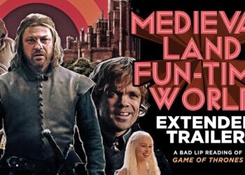 "MEDIEVAL LAND FUN-TIME WORLD" EXTENDED TRAILER — A Bad Lip Reading of Game of Thrones