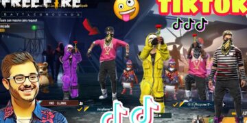 FREE FIRE ON TIKTOK !! FREE FIRE TIKTOK VIDEO !! BEST FREE FIRE FUNNY MOMENTS  PART-64 !Ft. sk sabir