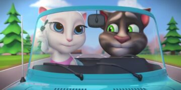 Talking Angela – Summer Fun at the Beach with Talking Tom (Shorts Combo)