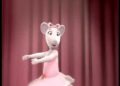 Angelina Ballerina dancing to hiphop music