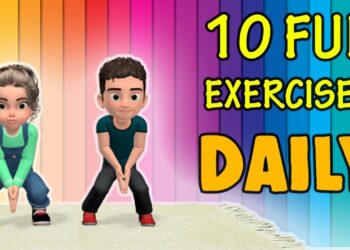 10 Fun Daily Exercise For Kids To Do At Home