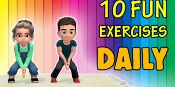 10 Fun Daily Exercise For Kids To Do At Home