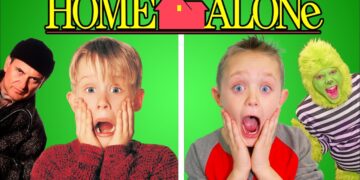 Home Alone! Full Movie Recreated by Kids Fun TV (Part 2)