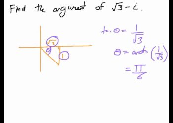 How to Find the Argument of Complex Numbers