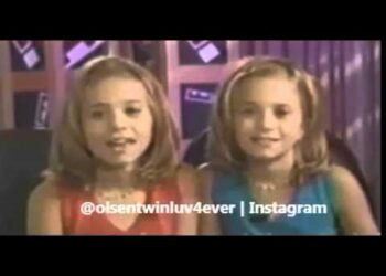 Mary-Kate & Ashley Olsen 1998 E! Entertainment Commercial BLOOPERS