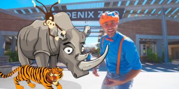 Blippi Visits the Zoo | Fun Animals for Children and Toddlers