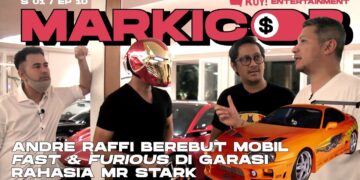 RAFFI & ANDRE PERAAANG! REBUTAN MOBIL DI GARASI RAHASIA MR STARK 100 M SUMBER GADING BROKER | PART 2