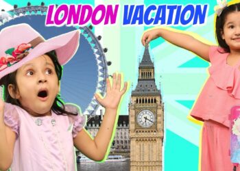 Kids PRETEND Play VACATION Travel | Fun LONDON Vacation | ToyStars