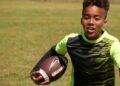 Youth Football Players Having Fun with the Tackle Tube (Again!)