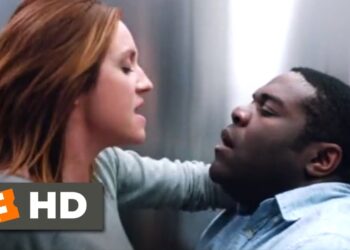 Hooking Up (2020) – Fun in the Airport Bathroom Scene (3/10) | Movieclips