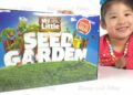 Tanya Having Fun with My Little Seed Garden. Seeds, Pots and Soil Growing Kit
