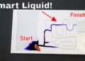 This Liquid Can Solve Complex Mazes By Itself