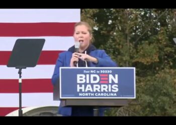 Amy Schumer brings the fun live endorsement Joe Biden campaigning Charlotte