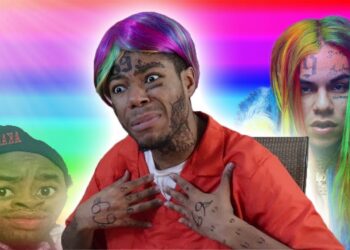 When 6IX9INE gets a visit from DJ Akademiks