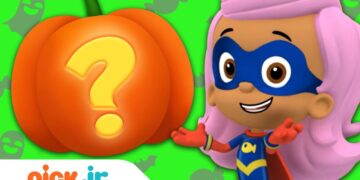 Pumpkin Carving Halloween Fun #3 ? w/ PAW Patrol, Bubble Guppies & Dora! | Nick Jr.
