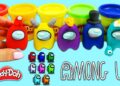 How to Make Cute Play Doh Among Us Characters | Fun & Easy DIY Play Dough Arts and Crafts!