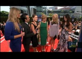E! Entertainment features Margaret Rowe Jewelry on Prime Time Emmy Awards "Live From the Red Carpet"