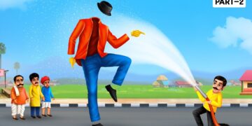 अदृश्य आदमी PART 2 – INVISIBLE MAN Comedy Story | Funny Videos | Hindi Moral Stories | Fairy Tales