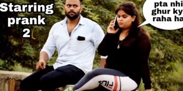 Starring Prank on GIRLS | Prank gone wrong | prank in INDIA | ANS Entertainment