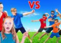 Secret Battle! Fun Squad VS Ninja Kidz in a Bakugan Battle! Kade Skye!