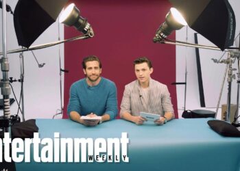 Tom Holland & Jake Gyllenhaal Interview Each Other | Digital Cover Shoot | Entertainment Weekly