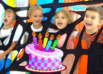 Diana and Roma have fun at Nikі's Birthday Party!