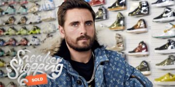 Scott Disick Goes Sneaker Shopping With Complex