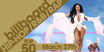 Billboard R&B/Hip-Hop/Rap Songs Top 50 (March 27th, 2021)
