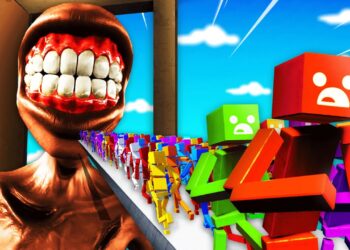 Fighting SCP-303 THE DOORMAN With 1,000,000 RAGDOLLS (Fun With Ragdolls Funny Gameplay)