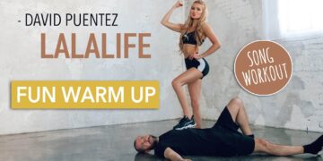 LaLaLife – David Puentez // FUN FULL BODY WARM UP / No Equipment I Pamela Reif