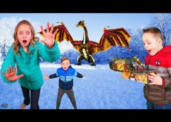 How to Train Your Dragon and Find Gold Treasure in the Hidden World In Real Life!