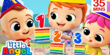 Numbers Song | Counting Is Fun | Little Angel Kids Songs & Nursery Rhymes