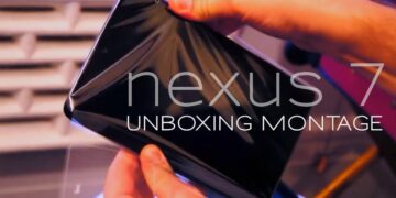 Montage: Unboxing the Nexus 7 is fun!