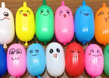 Making Slime with Funny Balloons – Satisfying Slime video